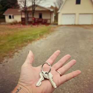 Today we finalized the most significant purchase of our lives, marking the end of two long months on the real estate rollercoaster. A very special thanks to @jamesaltenerealestate for making our dream a reality❤️

#newhouse #newhome #upnorth #northernmichigan #northernair #spacetospreadout #littlesliceofheaven #closingday #happylife